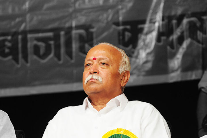 RSS Sangh does not avoid any political party anyone can join says Mohan Bhagwat