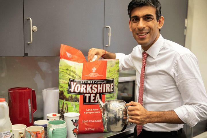 UK tea brand in hot water over Rishi Sunak  social media post