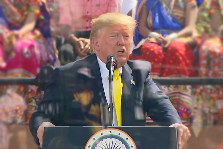 Pakistan was troubled by Trump tour of India searching on Google
