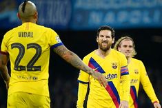 UEFA Champions League  First leg match between Napoli-Barcelona drawn