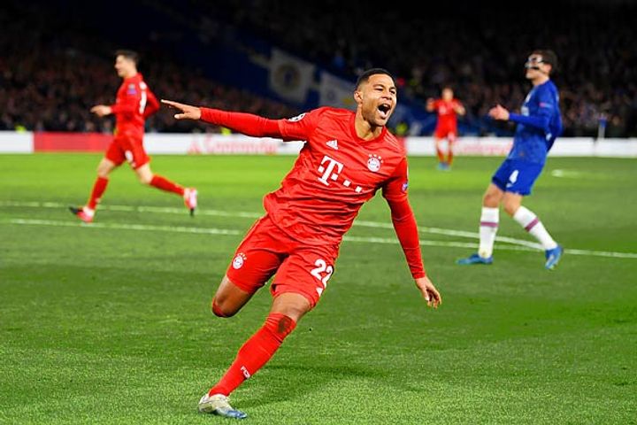 Flying Bayern Munich thump Chelsea 3-0 with two from Serge Gnabry