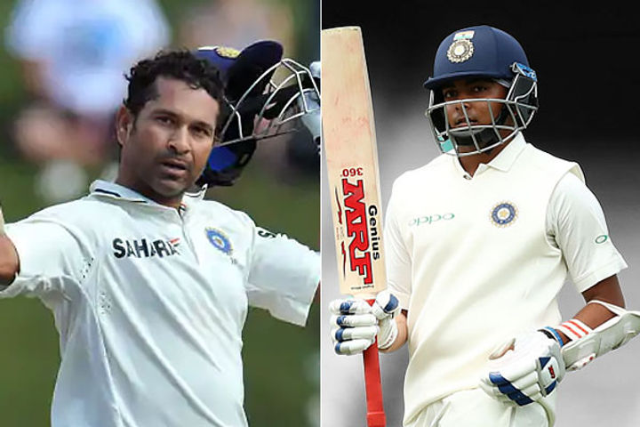 Prithvi Shaw becomes second youngest Indian after Sachin Tendulkar to score a fifty in New Zealand Prithvi Shaw becomes second youngest Indian after Sachin Tendulkar to score a fifty in New Zealand