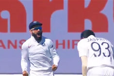 Virat Kohli  animated send off to Kane Williamson sparks reactions