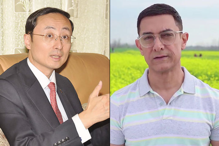 Chinese envoy to India  Sun Weidong thanks Aamir Khan for his concern over coronavirus