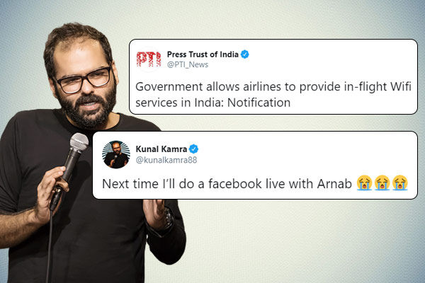 Would like to do Facebook Live with Arnab Goswami says Kunal Kamra 