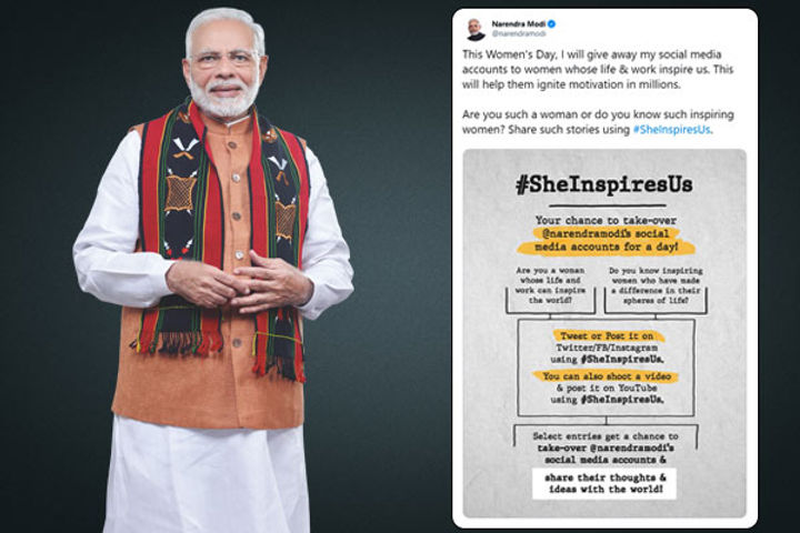 PM Modi reveals why he wants to give up social media this Women Day