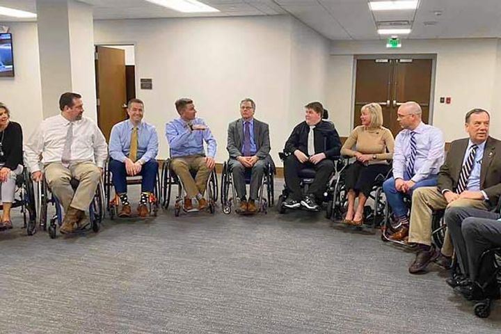 Tennessee 8th grader challenged lawmakers to spend a day in a wheelchair