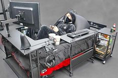 Japan goes beyond gaming desks with gaming bed