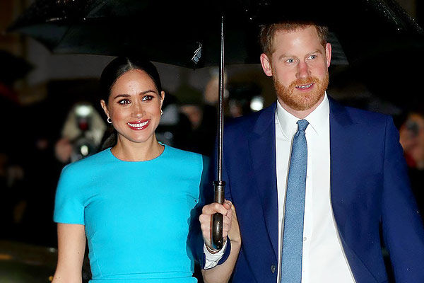  Harry and Meghan reunite for first official duty together since sparking royal crisis