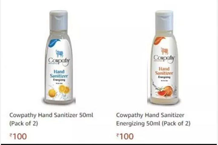 There is a Cow Urine Hand Sanitizer on Amazon But it May Not Protect You from Coronavirus