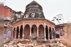 Ancient temple of Panchmukhi Ganesh found under rubble in Kashi, 30 temples found so far
