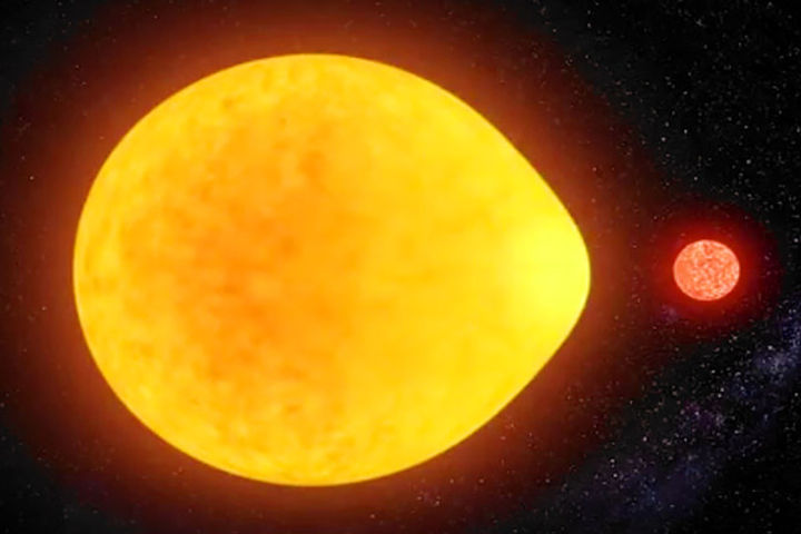 Peculiar new star discovered that pulses on only one side