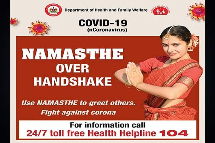 Indian state launches Namaste over Handshake campaign to counter COVID 19 spread