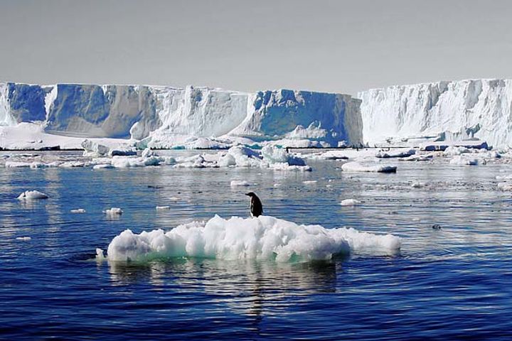 Polar ice caps melting six times faster than in 1990s