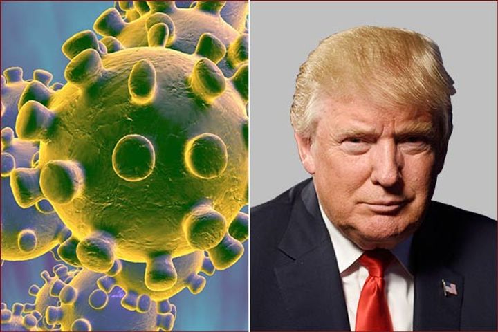 Donald Trump says he will soon be tested for coronavirus 