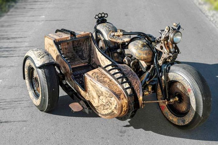 Game over company made world  first tattoo motorcycle, know price and specialty