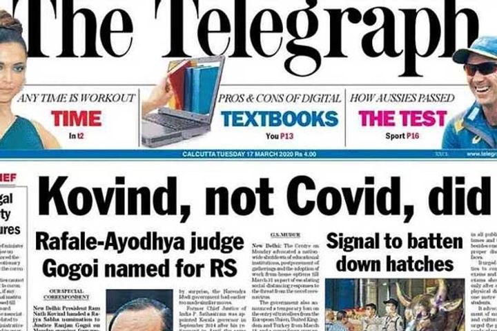 Press Council of India issues notice to The Telegraph for making fun of President name