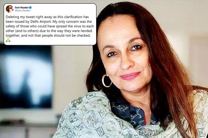 Soni Razdan deletes video of distraught passengers at IGI after airport authority told it is old