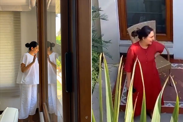 Sonam Kapoor is on self quarantine and husband Anand shared a video captioning Quarantine times'