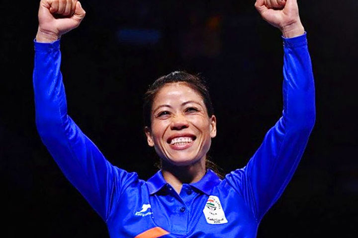 Mary Kom is also very happy to keep herself separate from the outside world because of Corona