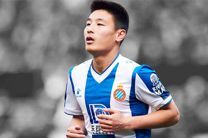 Chinese football star Wu Lei gets infected in Spain