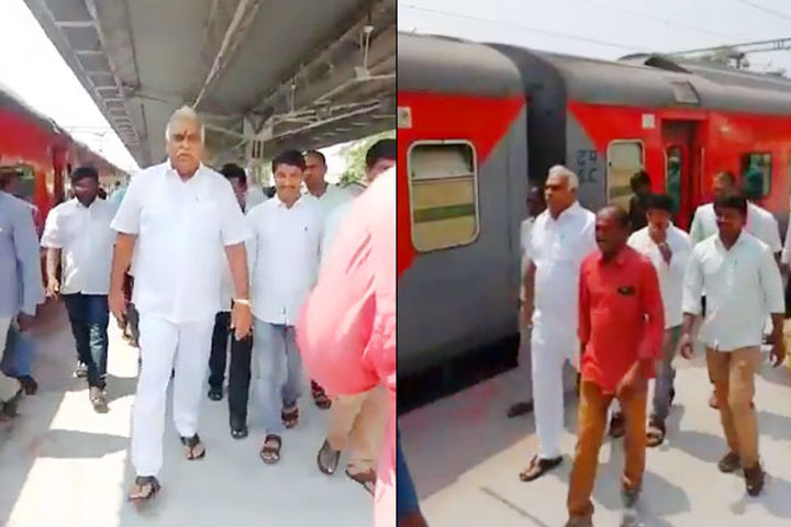 Telangana MLA says he will self-isolate as he returns from US and takes train attends event