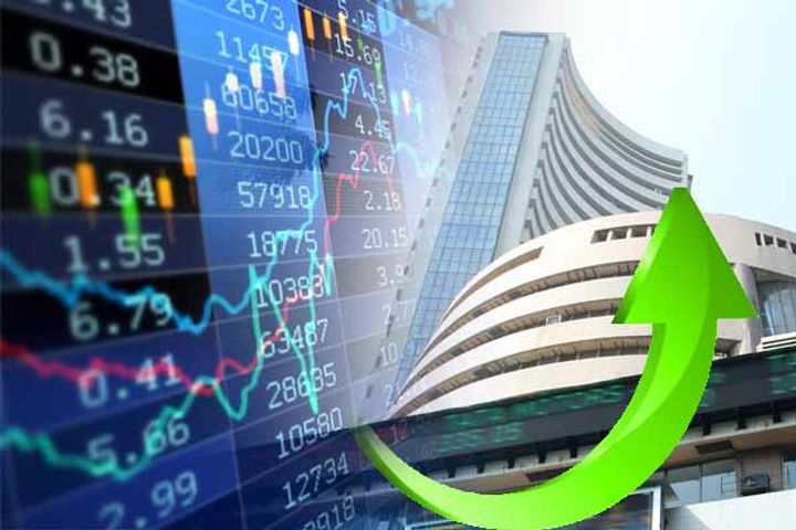 Stock market improves and Sensex opens 1450.71 points and Nifty up 373.35 points