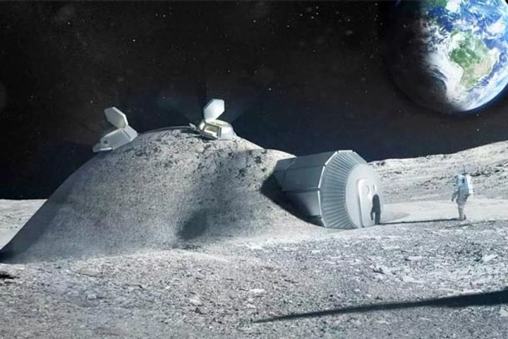 Astronauts may use their own pee to construct future moon habitats