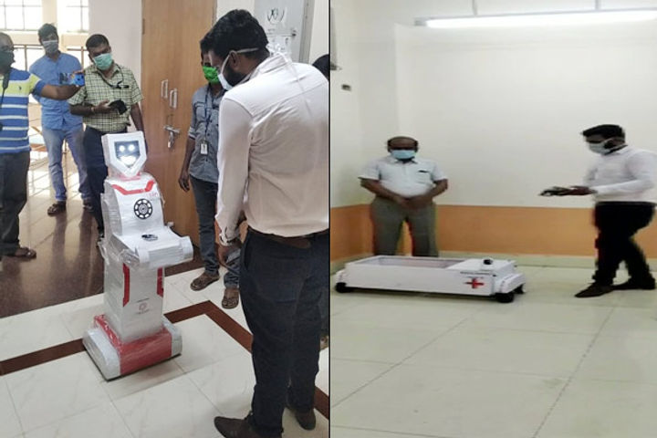 Humanoid robots in Tamil Nadu will take care of patients in corona virus isolation ward