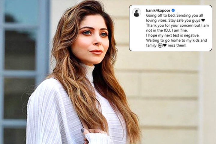 Kanika Kapoor infected with corona said  I am not in ICU now