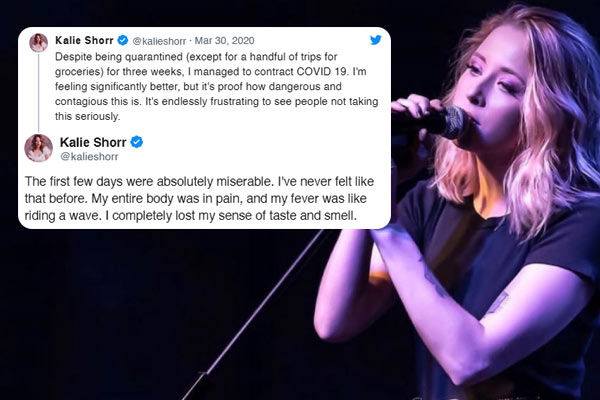 Another Hollywood singer infected with Corona  tweeted information