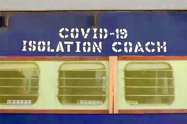 2500 railway coaches converted into isolation wards for coronavirus patients