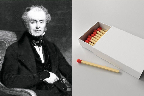Matches were invented on 31 December 1826 and  the first sale was done on this day in 1827