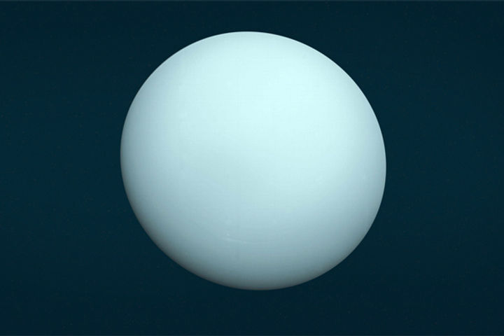 The tilted orbit of Uranus may be due to collision with the icy dwarf planet