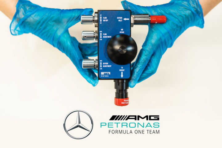 F1 team Mercedes to deliver breathing devices to UK hospitals