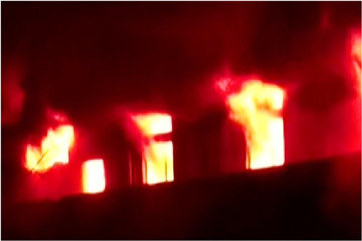 Fire breaks out in Lucknow KGMU Hospital 