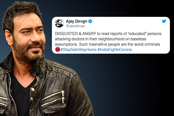 Ajay Devgan Anger over those who attacked doctors Told the Real Culprit of the Society