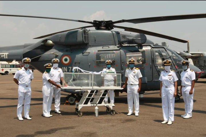 Indian Navy develops air evacuation pod to airlift coronavirus patients 