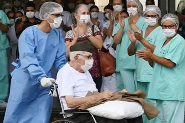 99-year-old veteran who fought World War 2 beats coronavirus in Brazil