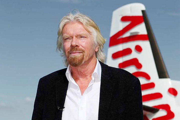 Richard Branson mortgaged his Caribbean island to save Virgin airlines