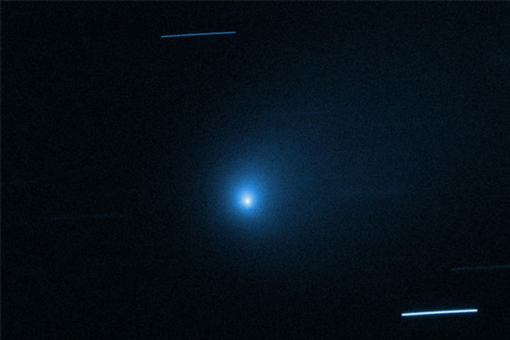 NASA's Hubble watches comet ATLAS breakup into over two dozen pieces
