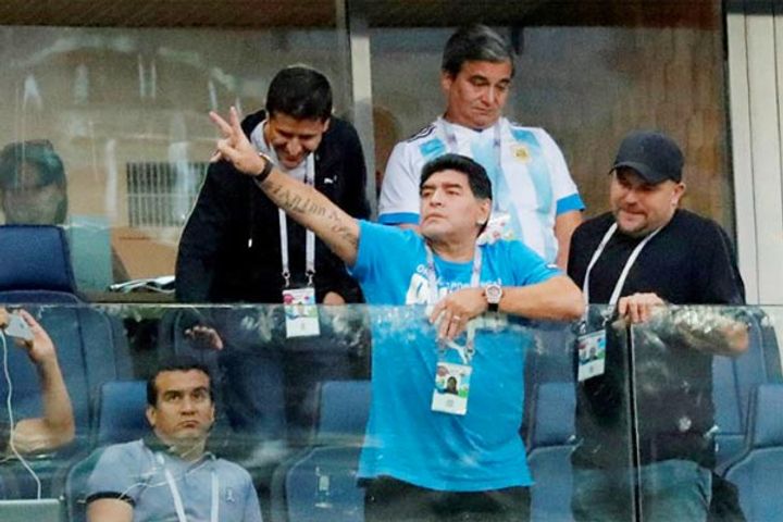 Football legend Diego Maradona asks for Hand of God to end coronavirus pandemic