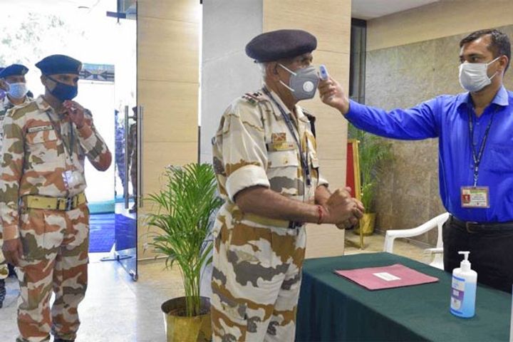 45 ITBP jawan corona positive in Delhi admitted 45 ITBP jawan corona positive in Delhi admitted