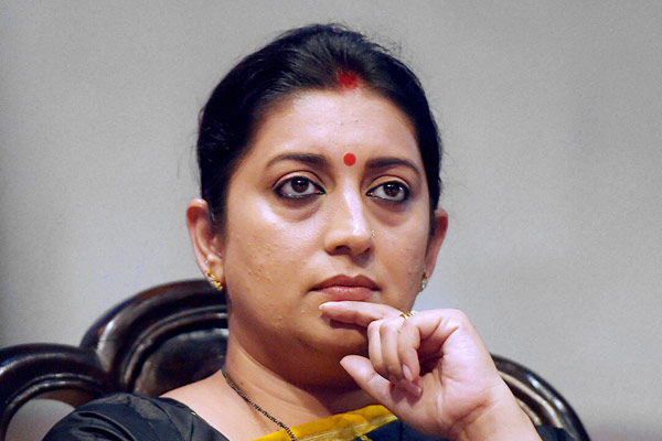 Stop textile industry seeking relief package from government Smriti Irani