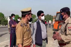 Auraiya accident two SHOs suspended CM Yogi asks clarification from top officials