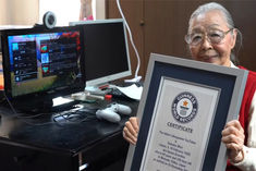 90-year-old Hamako Mori world oldest video game YouTuber