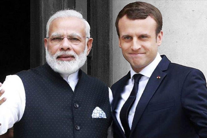 French President Macron conveys his condolence solidarity with PM Modi on cyclone Amphan