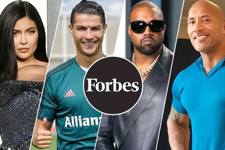 Forbes 100 list of highest-paid celebrities Kylie Jenner rules despite being only women in Top 10