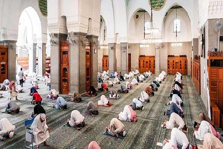 Friday Nawaz read after two months in a mosque in Saudi Arabia