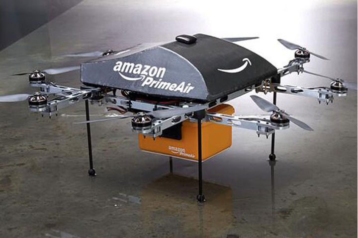Employees use fake employer names in public due to Amazon Prime Air drone secretive culture